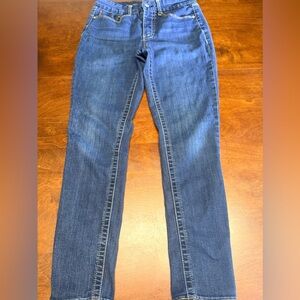 Seven7 Women's Deep Blue Skinny Jeans